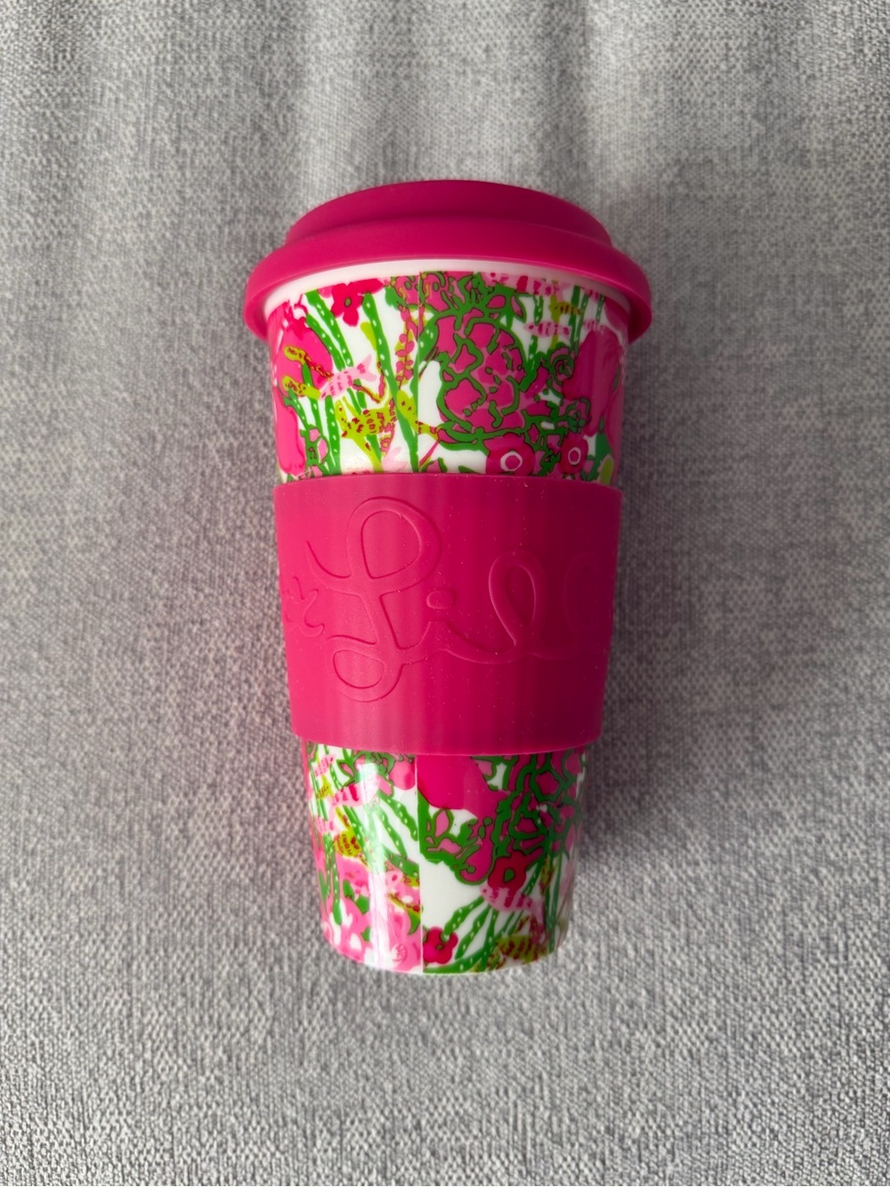 Lilly Pulitzer Ceramic Travel Mug